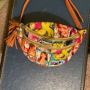 3am Forever Colorful Magazine Print Fanny Pack